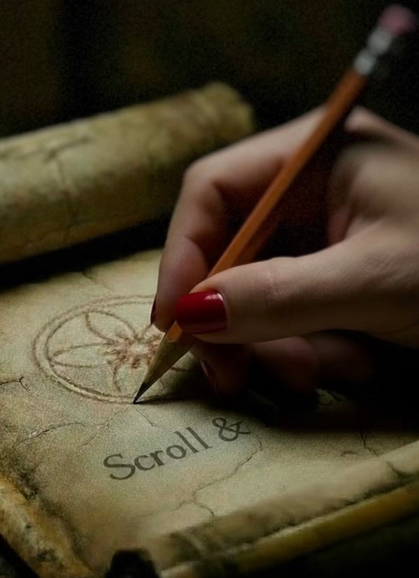 Scroll & Pencil